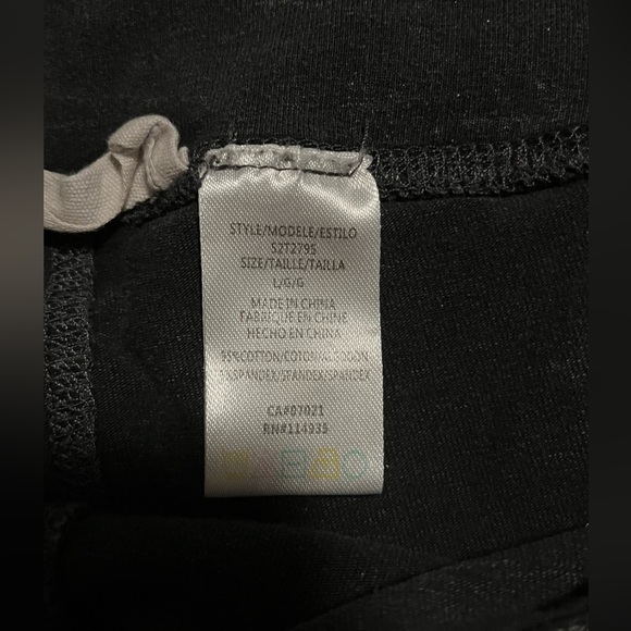 Biker shorts- black acid wash - Picture 2 of 2